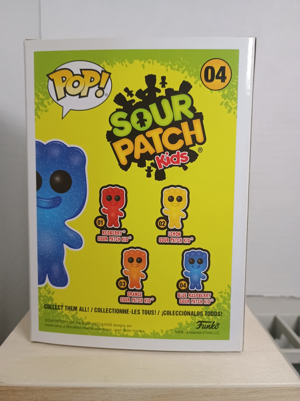 Funko Blue Raspberry Sour Patch Kid #04 Blue Figure - Picture 2 of 4